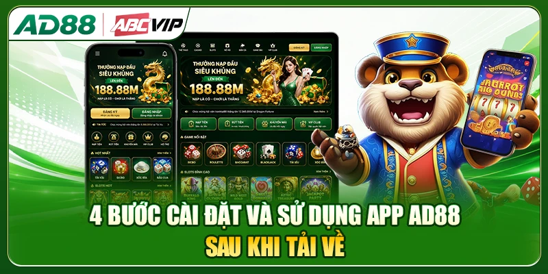 4 bước cài đặt và sử dụng app AD88 sau khi tải về