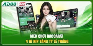 Mẹo Chơi Baccarat: 4 Bí Kíp Tăng Tỷ Lệ Thắng