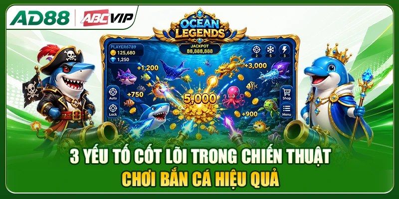 3 yếu tố cốt lõi trong chiến thuật chơi bắn cá hiệu quả